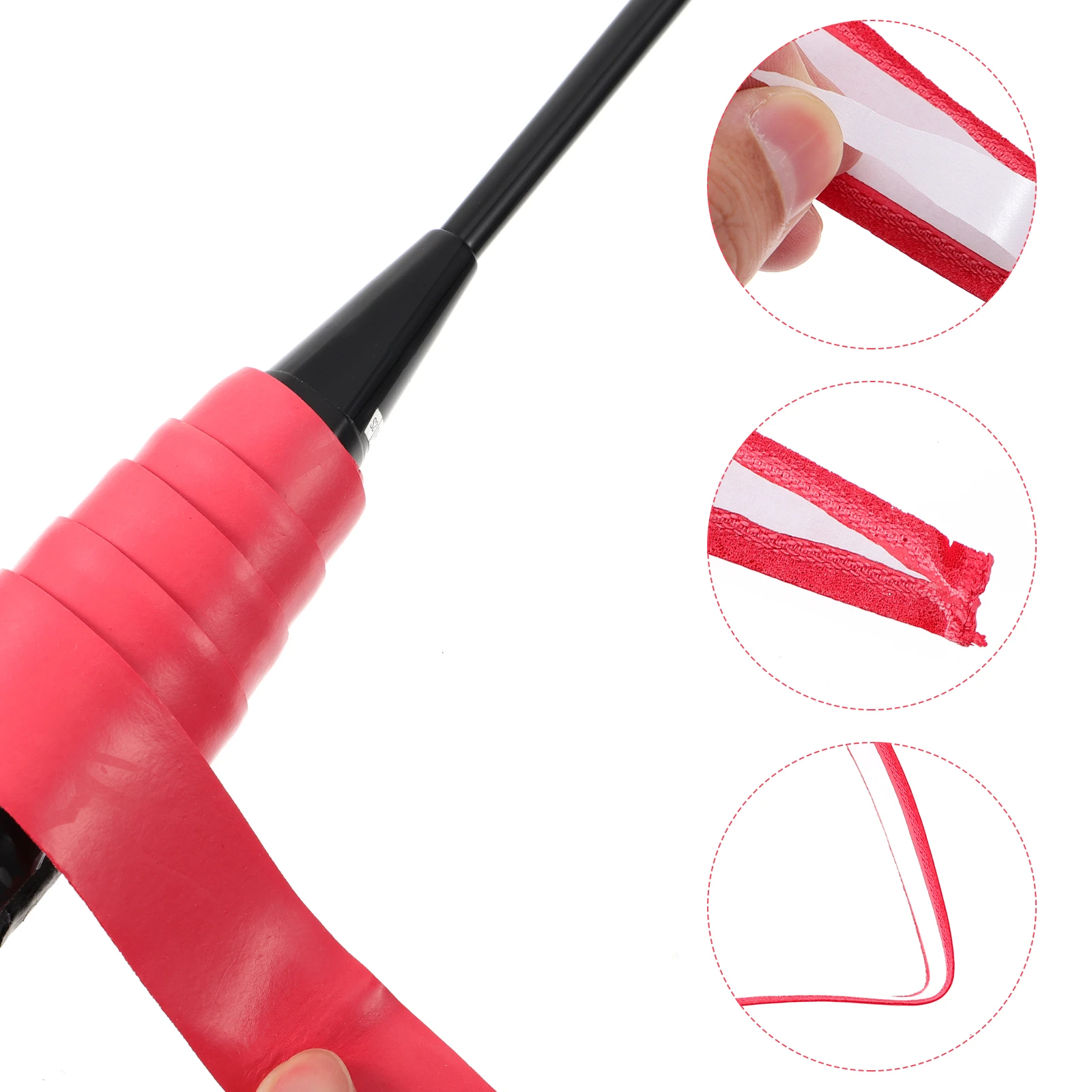 

Sticky Non slip H Tape Replacement Steering Wheel Pu Tennis Grips 110cm Long Double sided Coating Sweatb Racket