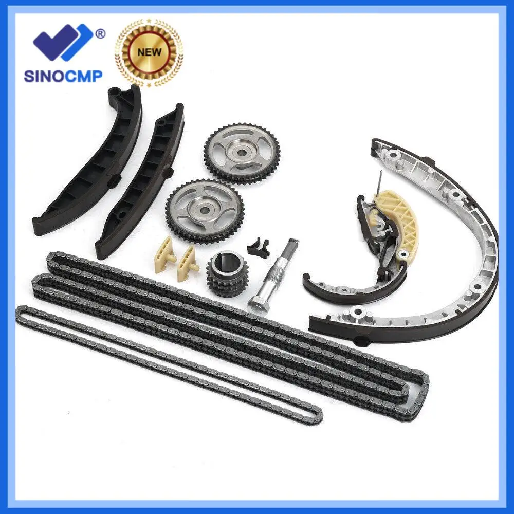 

Engine Timing Chain Tensioner Guides Kit 94610725800 94610725801 94610518000 94810502312 For Porsche Panamera 3.6L V6 970 M46