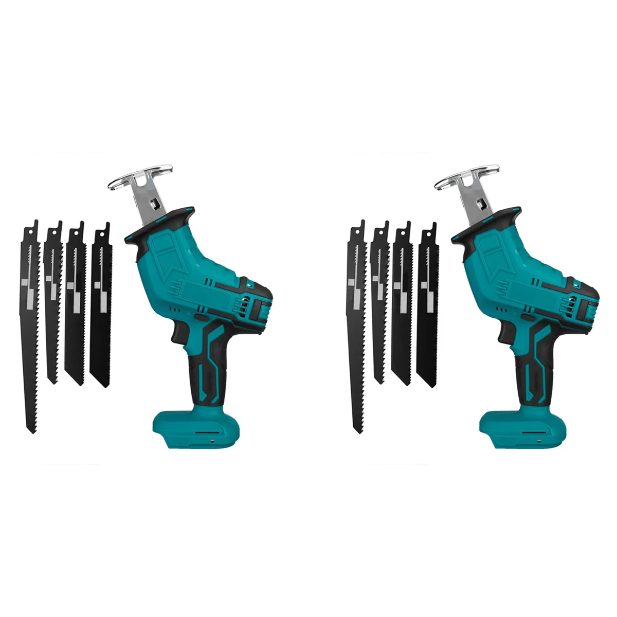 

New 2X Cordless Electric Reciprocating Saw Variable Speed Metal Wood Cutting Tool Electric Saw for 18V Battery
