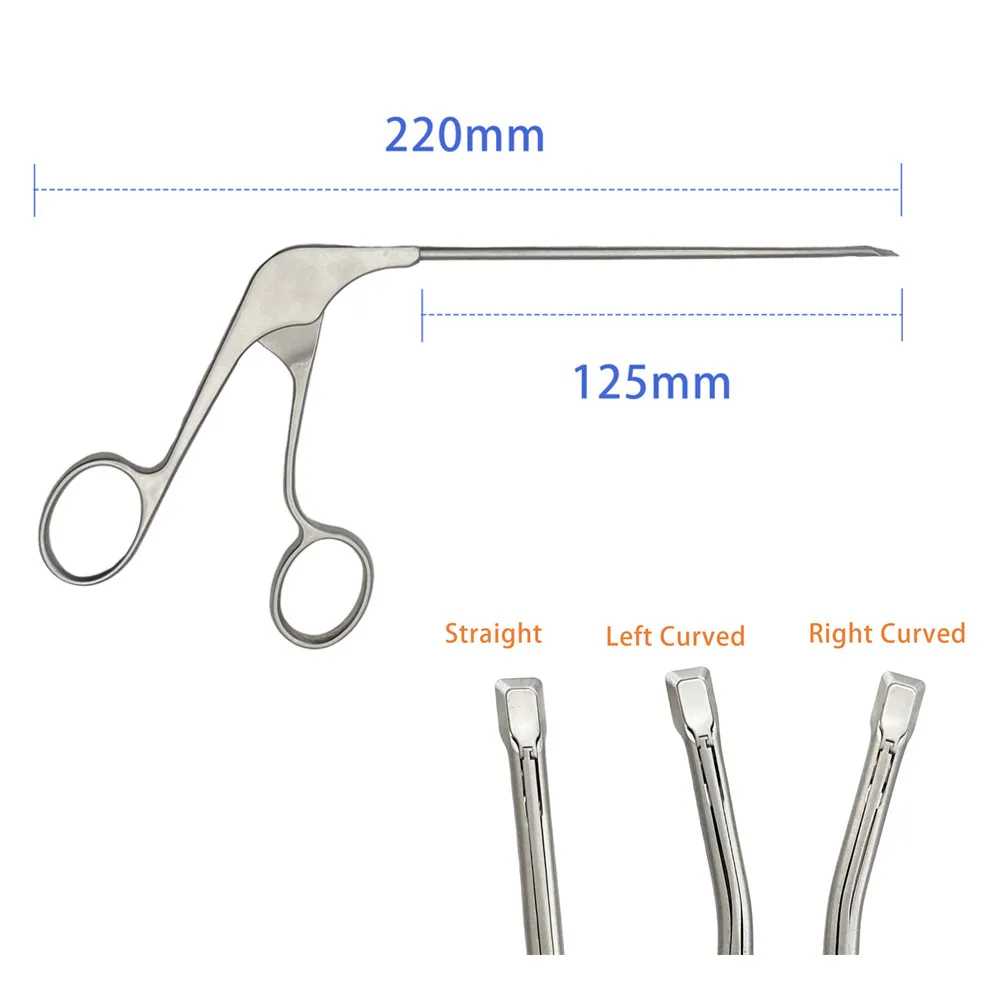 QSWTITAN Tendon Forceps (basket forceps ) Meniscus punch Forceps arthroscopy instruments Autoclaveable Straight Left Rig