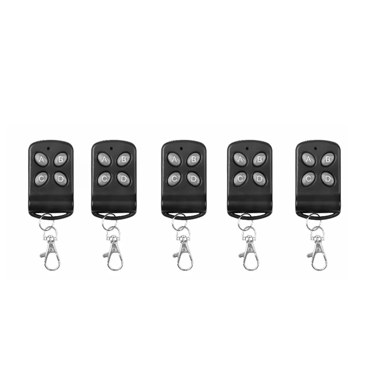 DT65/433Mhz Duplicator Wireless Cloning Remote Control 4CH Electric Copy Controller Wireless Transmitter for Garage Door,A