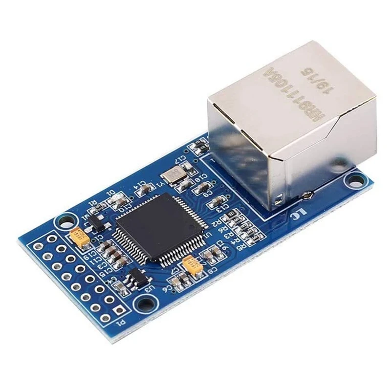 Módulo de red Ethernet de puerto serie New-CH9121, convertidor UART a RJ45, módulo de red DC 3,3 V 5V STM32 TCP/IP