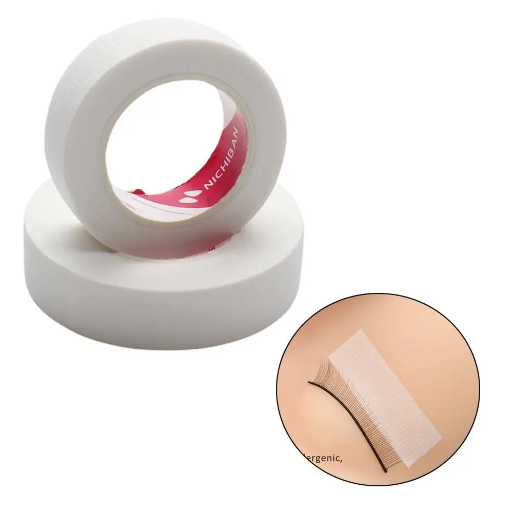 Adhesive Eyelash Extension Tape White Breathable Anti-allergy Eye Patches Easy To Tear Under Eye Pads Insulating Tape