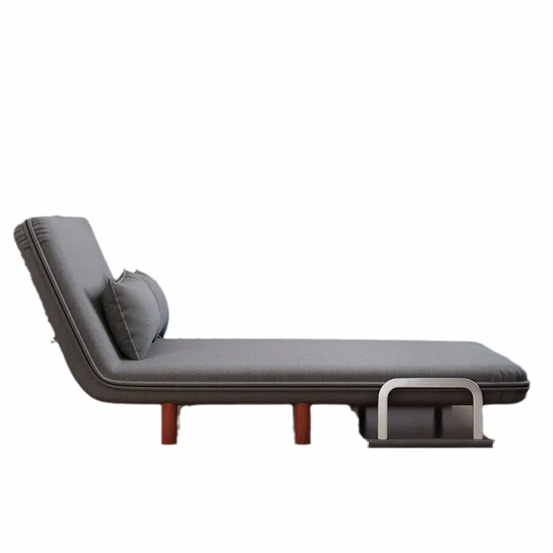 

Folding sofa bed dual-purpose living room multi-functional lunch break lazy sofa space saving single Internet celebrity fabric
