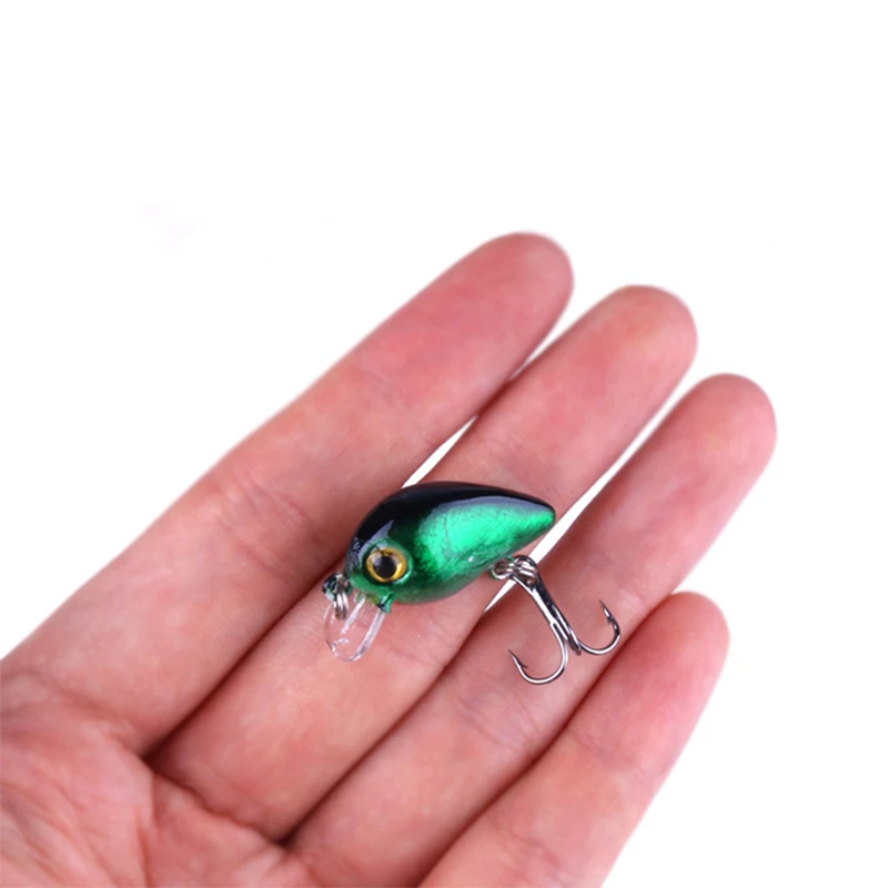 30mm 2g Crazy wobbler Mini Crankbait Artificial Japan Hard Bait Pesca Floating Fishing Lures bass Pesca