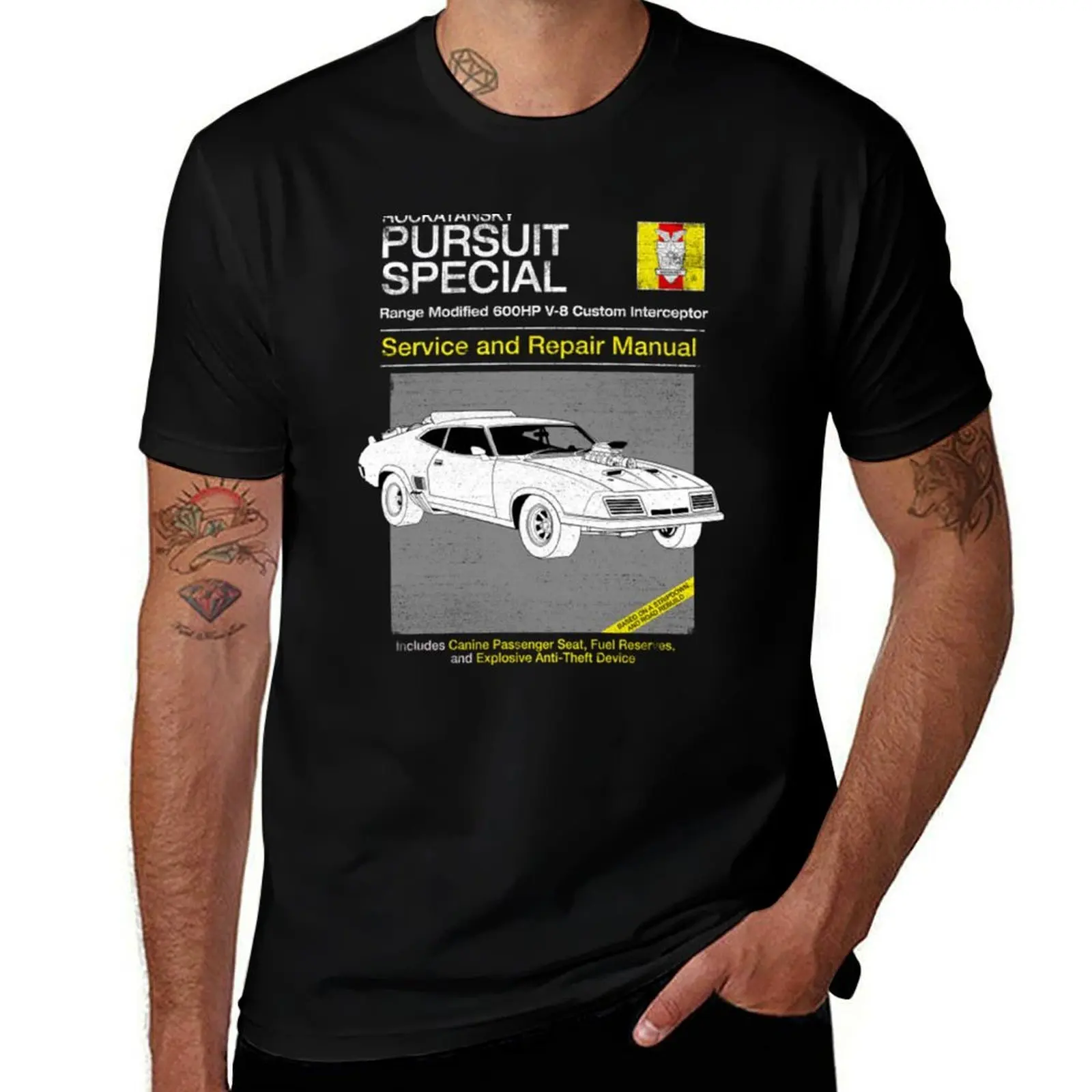 V-8 Interceptor Service and Repair T-Shirt Plus Size All Match Tee Shirt T-Shirt