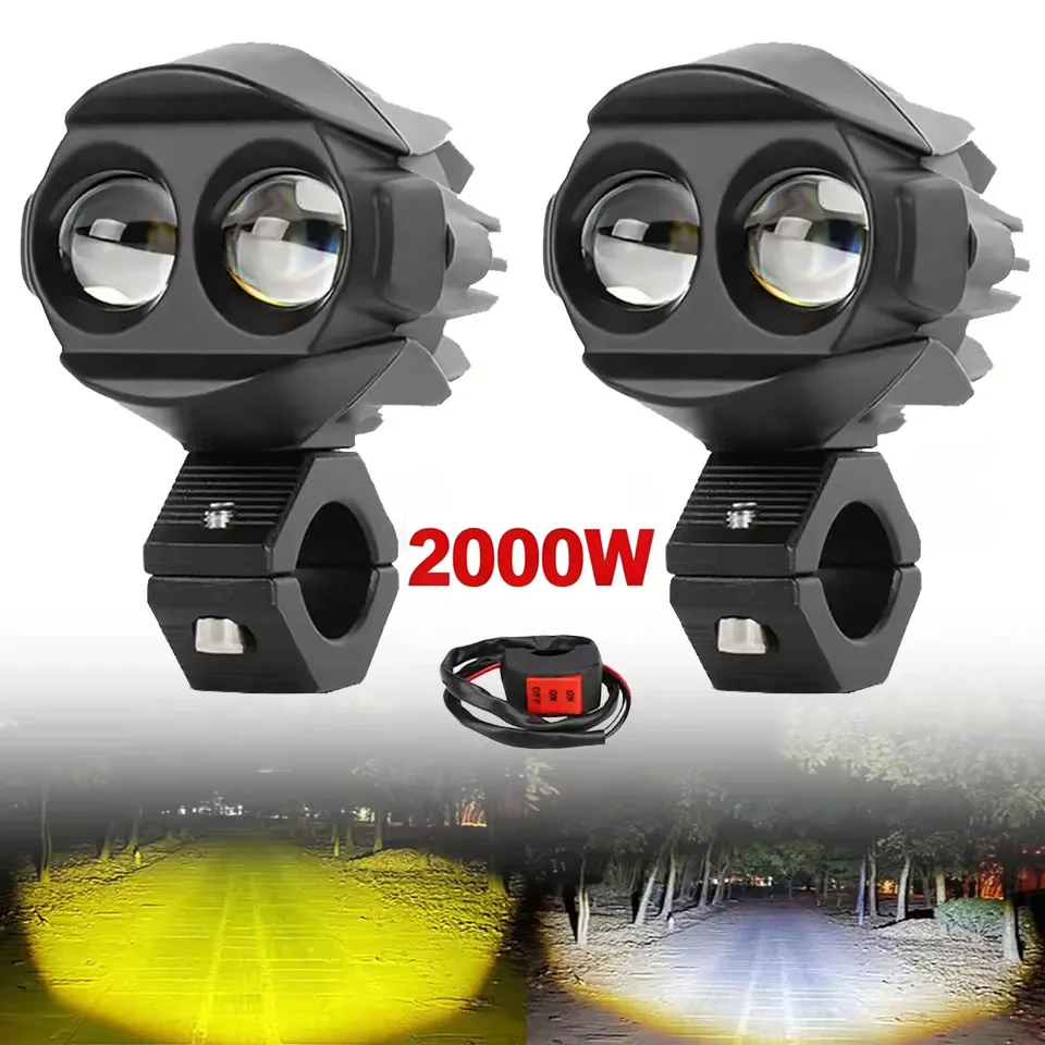 3Inch Motorcycle Fog Light Brighter Lamp Off Road Driving Light Off Road for BMW ATV UTV Truck 4x4 F800GS F700GS Auxiliary Light