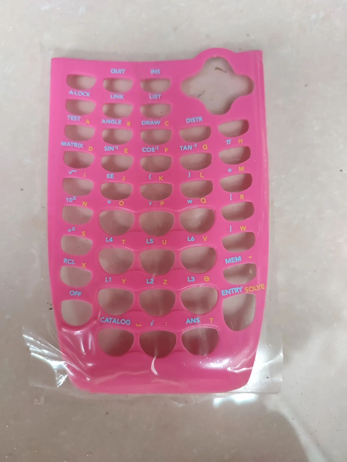 10PCS Plastic Front Faceplate/Cover/Shell/Case for TI-84 Plus C/ TI-84 Plus Silver Edition,Replacement  Part