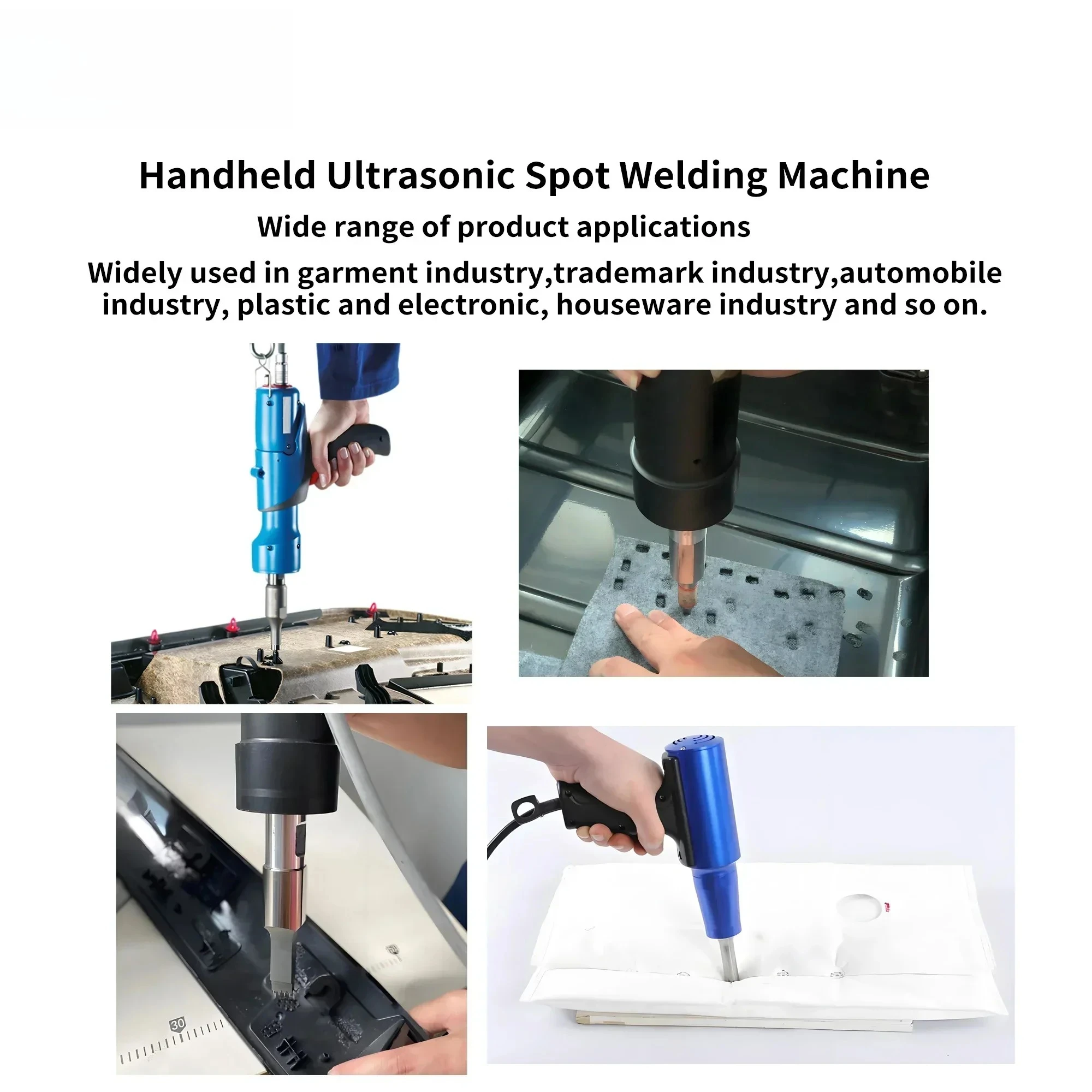 

Портативный портативный сварочный аппарат для пластика Nick Sonic для электроники, автомобилей, медицинских, упаковок и многих других поля.