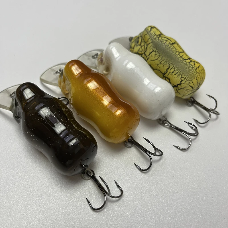 64mm 14g Orangutan Fishing Lure Top Water Surface Artificial Bait Wobblers  Plastic Floating Crankbait For Bass Perch Equipment - AliExpress 18