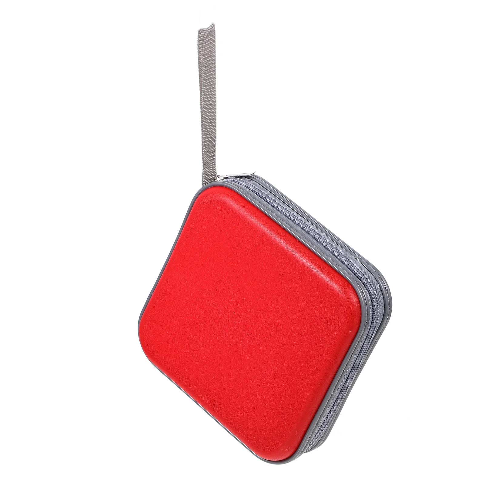 

Cd Large Capacity Disc Storage Bag Portable Cd Holder Case Zipper Closure Dvd Organizer Shockproof Wear-Resistant