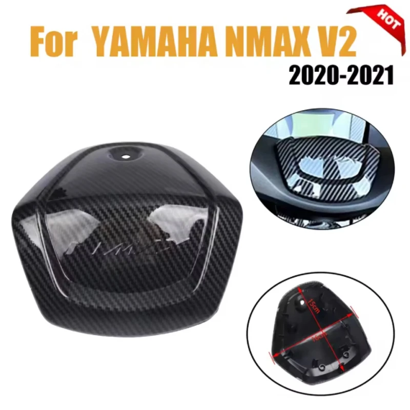 Handle Handlebar Upper Center Cover Leading Cover For Yamaha Nmax155 2023 NMAX 125 155 2022 2021 Front Mask Shell Cap Motorcycle