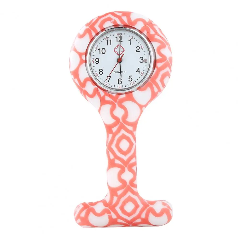 Montre de Poche Analogique en Silicone pour Infirmière, Broche Numérique Fob, Médecin, Unisexe