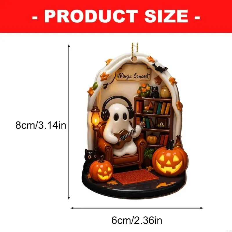 62KD Layered Figure Mini Scene Decor for Fall Shelf Display, Hanging Display Use and Stable Base Structure Indoors Decor