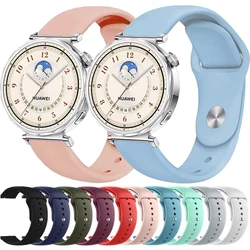 18mm 22mm Silicone Strap For Huawei Watch 5 42mm/GT6-5-4 46mm 41mm Sports Bracelet Wristband For Huawei Watch GT6/5/4 Pro belt