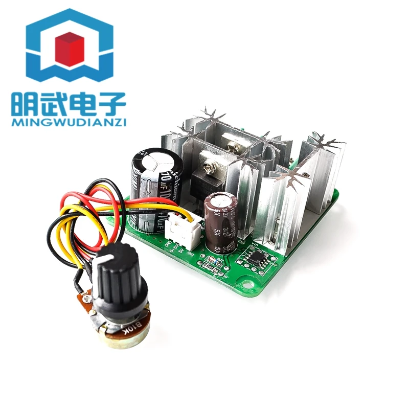 CCMHCN DC Motor Controller Pwm DC Motor Governor PLC 6V 12V 36V 60V 90V 15A