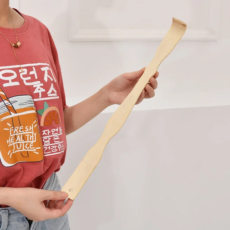 1PCS Bamboo Scratcher Does Not Ask People To Scratch The Back Scraper Lightweight Back Scratcher Home Massage Relaxation Tool