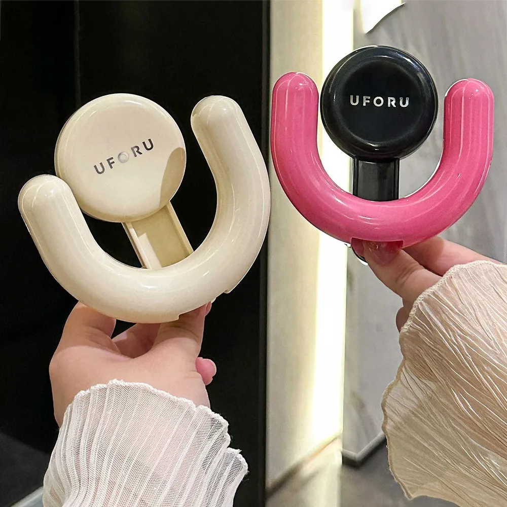 Strong Suction Power Retro Ripple Suction Cup Durable Reusable Suction Cup Hook Solid Color Transparent Color Shower Suction Cup