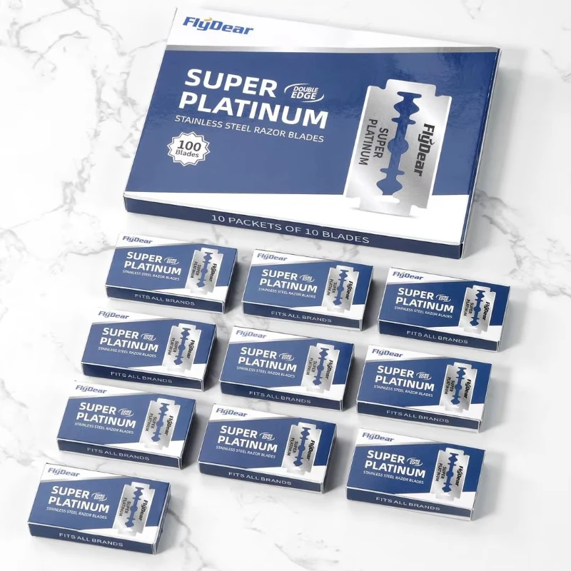 

30-90pcs Razor Stainless steel double-blade Razor Razor Razor Old fashioned razor manual shaving for men