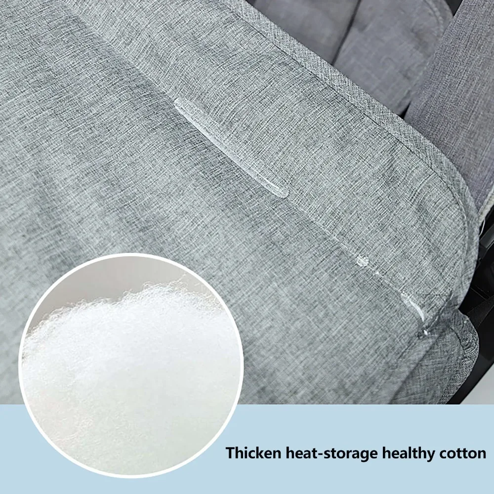 وسادة مسند للقدمين لعربات دونا مقاومة للماء أغطية للقدمين لعربة الأطفال غطاء للقدمين ومسند للقدمين وغطاء للقدم لعربة الأطفال