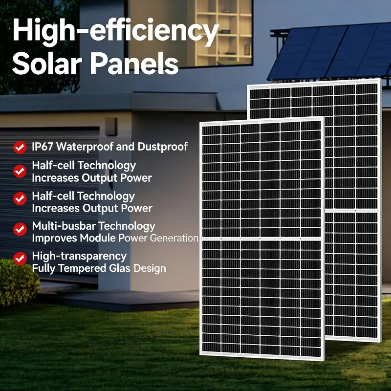 Customized Monocrystalline Silicon MPPT Off Grid Solar Power System Complete Kit 5-25 KW For Home