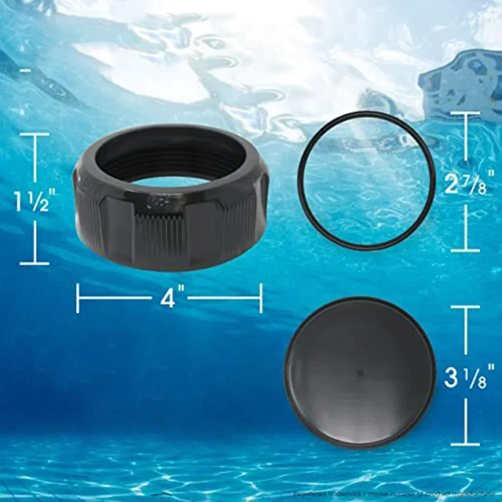 Pool Filter Drain Cover Assembly for Jandy For Zodiac R0523000 Cartridge Filters Compatible with Multiple Models