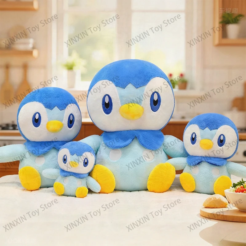

Мягкая игрушка Покемон Пиплуп 60 см, плюшевая кукла для фанатов аниме, подарок на день рождения для детей и взрослых, милый плюшевый зверек, подарок для девушки