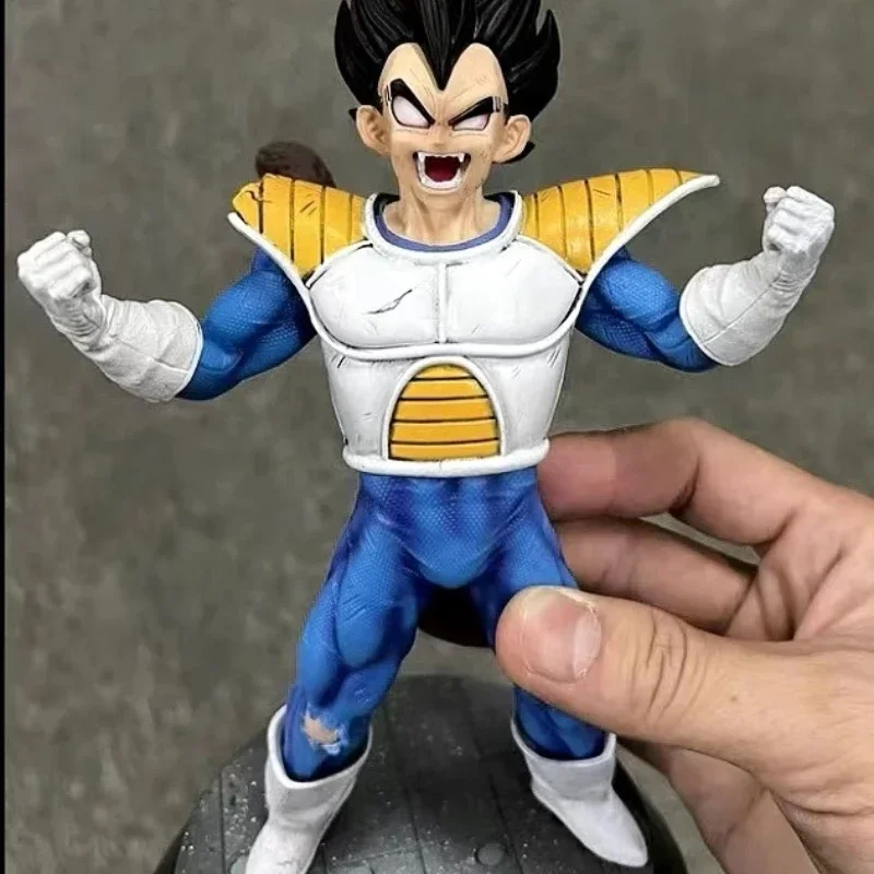 Anime Dragon Ball Z Vegeta Figure Vegeta Transformation Ozaru Action Figures 21cm Pvc Statue Collection Model Toys Kids Gifts