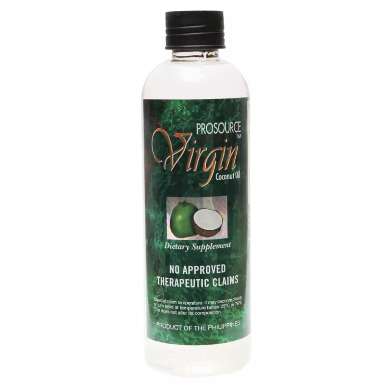 Olio di cocco vergine (filippine), multiuso per la cura della pelle e dei capelli, rimozione del trucco e massaggio idratante