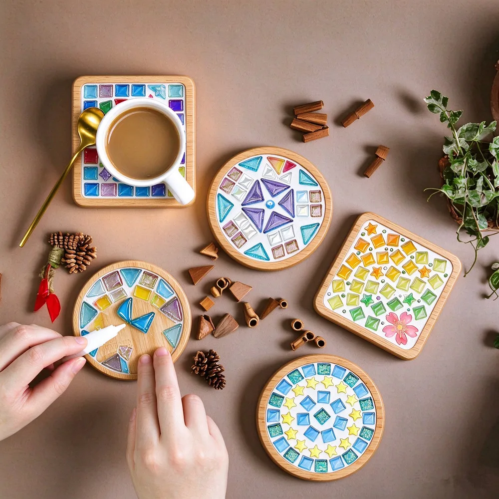 DIY Mosaic Coaster for Coffee Cup Tea Cup Mug Unique Gift for Women Teenager Girlfriend Mom