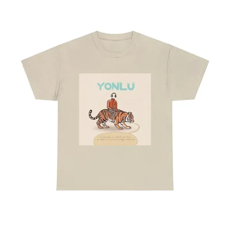 YONLU Heavy Cotton T SHIRT Yoñlu A Society In Which No Tear Is Shed Inconceivably Mediocre Vinícius Gageiro Marques Brazilian