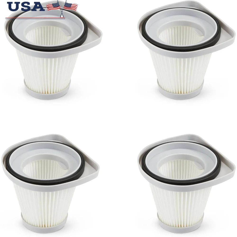 Washable HEPA Replacement Filters Corded Stick Vacuum Cleaner Pack of 4 Effective Air Particle Trapping Easy to Replace
