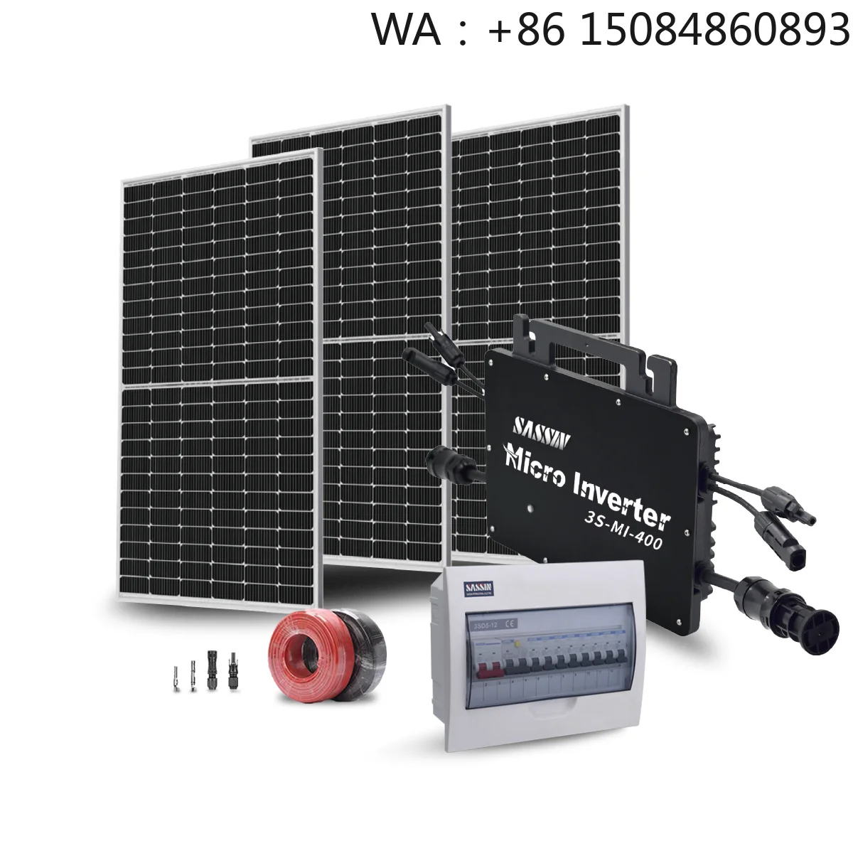 Plug And Play  SystemBalcony  System Small On Grid  Balcony Power 1Kw 3Kw On / Off Grid Photovoltaic  Panel