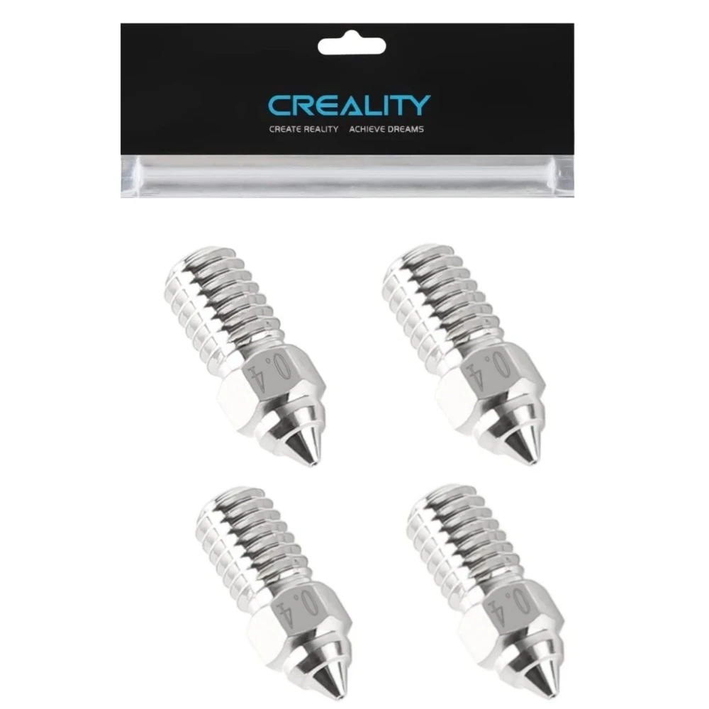 Creality Official Ender 3 V3 SE High-Speed Nozzles, Copper Alloy Nozzle for 3D Printer Ender 5 S1, Ender 7/Spider Hotend 1.0