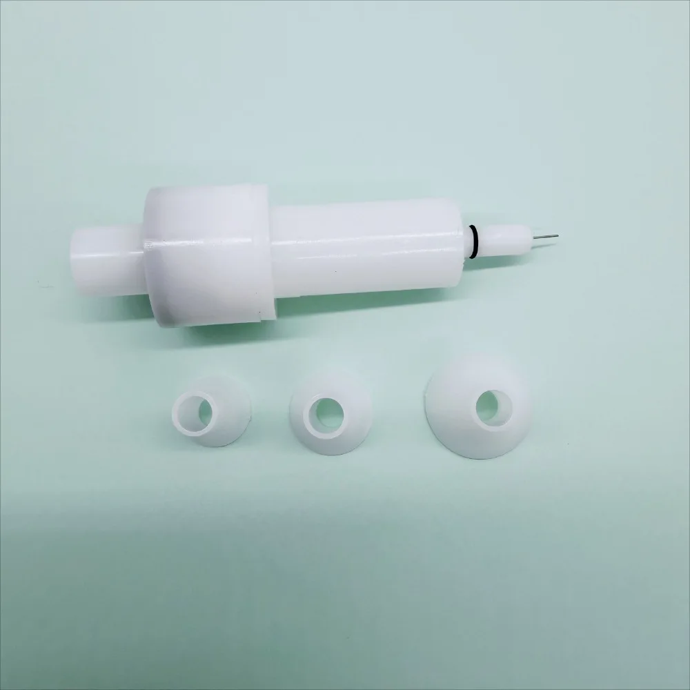 Spray Gun Round Flat Jet Nozzle Electrode Holder Compatible with TSL Electrostatic Powder Coating Machine