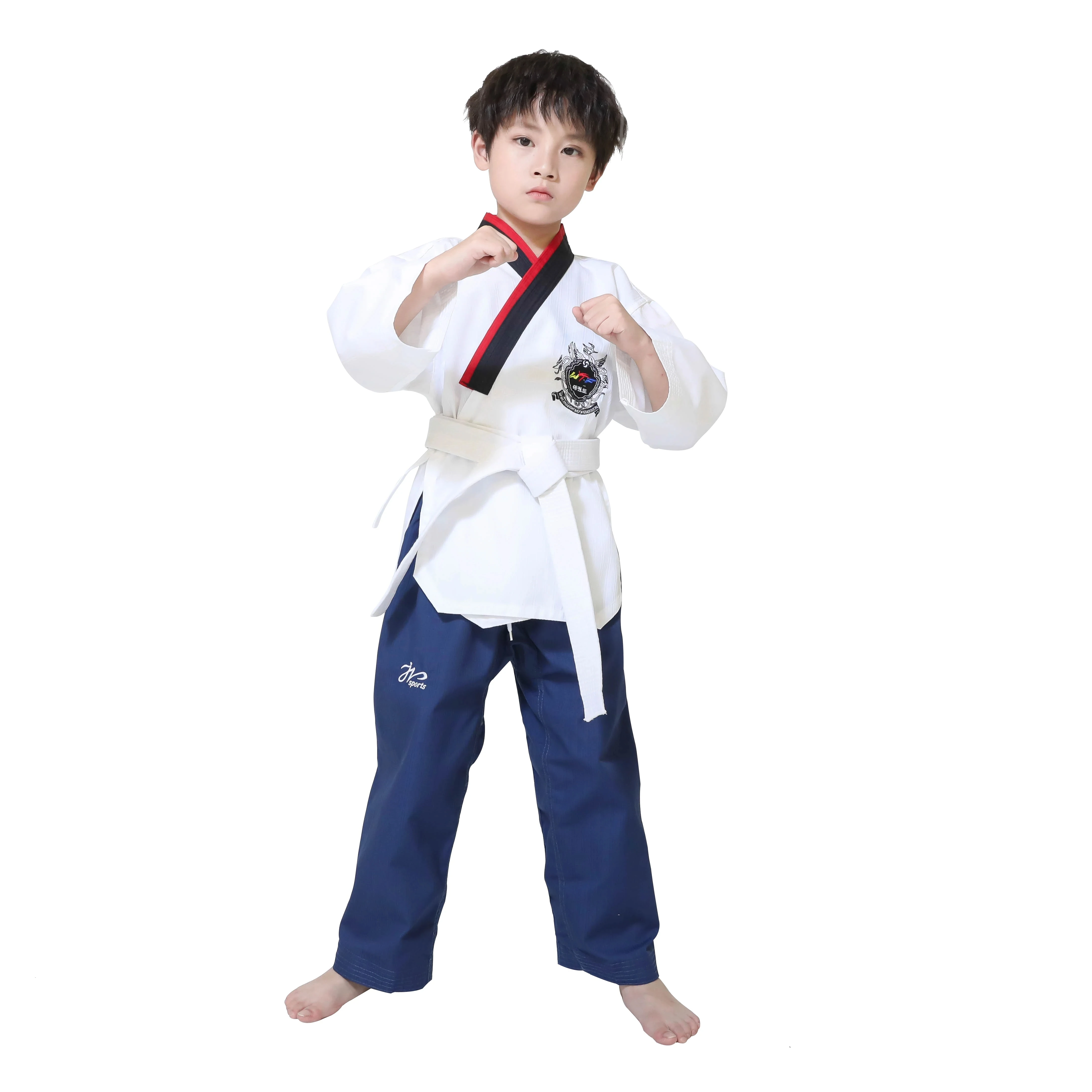 WTF Approved Professional Taekwondo Poomsae Dobok Martial Arts Taekwondo Suit For Children Adults Kids