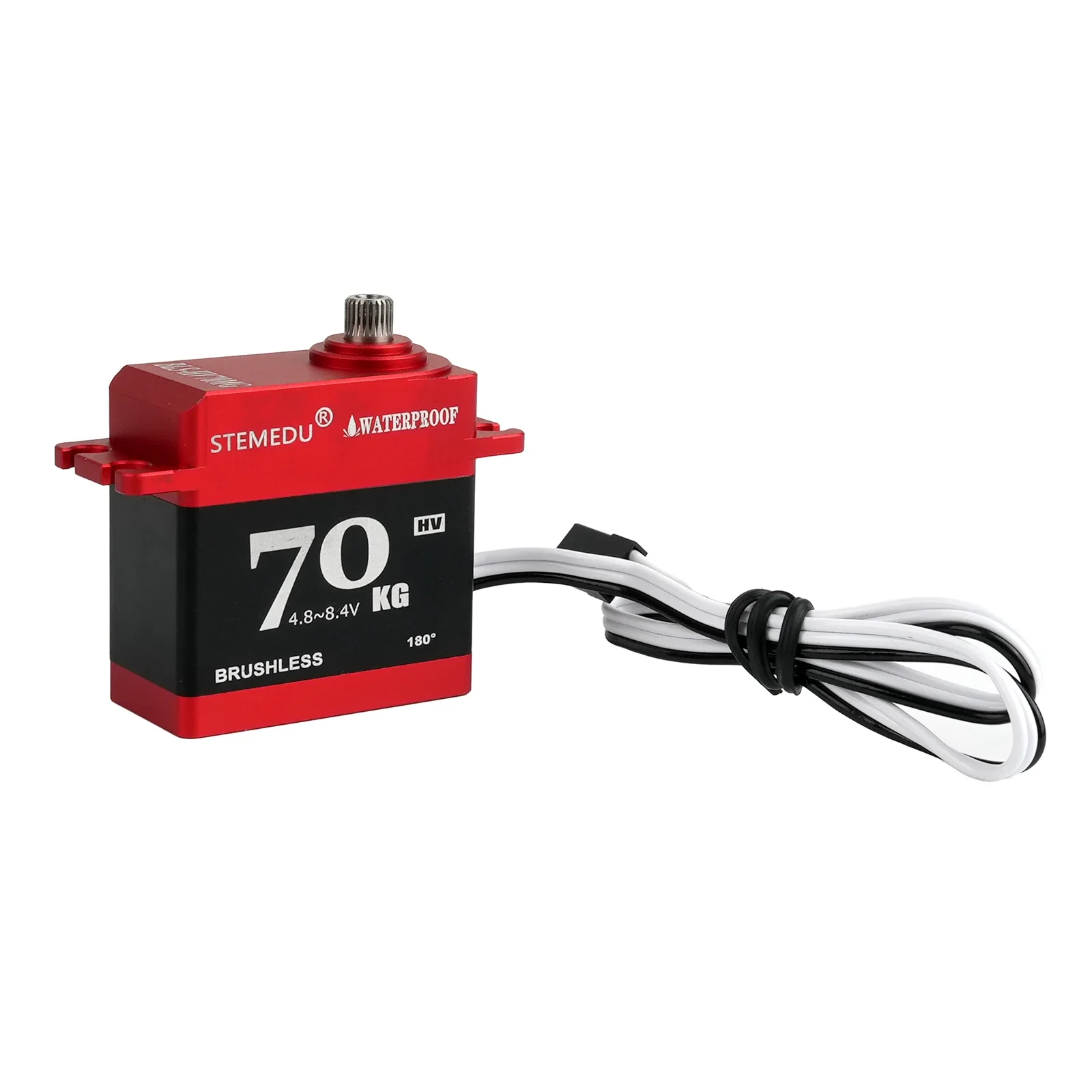 70 كجم أجهزة رقمية الصلب والعتاد فرش السيارات 180 درجة زاوية يمكن التحكم فيها BLS-HV70MG لسيارات RC الروبوتات الزاحف لتقوم بها بنفسك اللعب #5