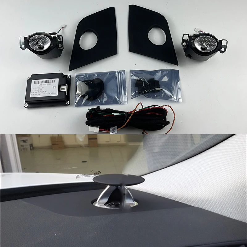 Lift Tweeter Ambient Light for Audi A4 A5 A6 A7 A8 Q5 Q5L Q7 Q8 Horn Audio Rising Speakers Upgrade