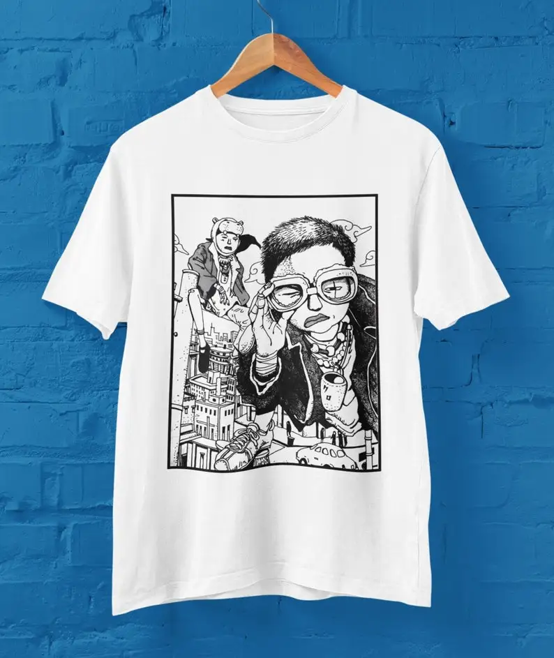 Camiseta de Manga de Anime Taiyo Matsumoto, Unisex Tekkonkinkreet, cómic de Manga japonesa
