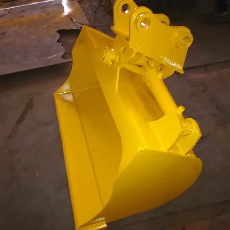 Mini Excavator Hydraulic Tilt Bucket Custom Grading Ditching Slope Finishing Attachment Factory Direct Supplier