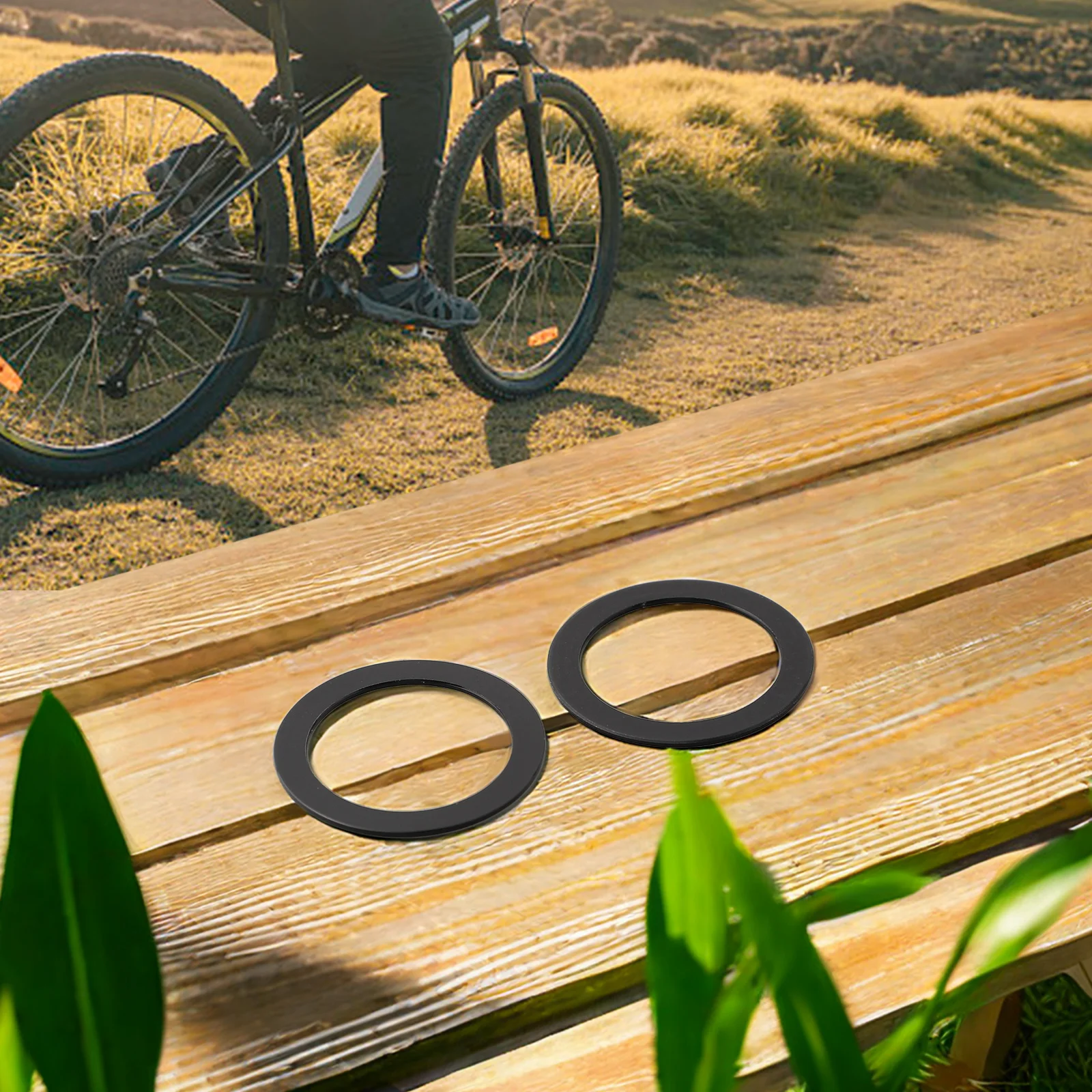 

Bicycle Washer Spacer Komponent Parts Replacement Accessories For Shimano Adapter Aluminum Alloy Axle BB86 Bike