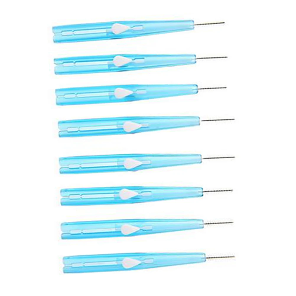 

60Pcs Interdental Brush Silicone Toothpick for Orthodontic Braces Deep Cleaning Dental Brush Floss Oral Hygiene