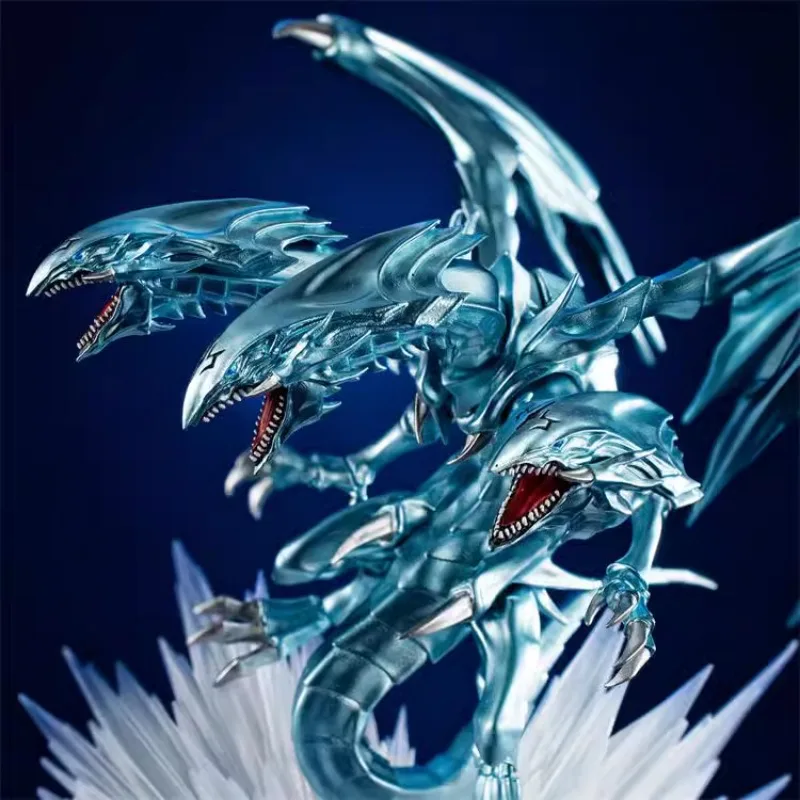 Brand New Genuine MegaHouse Yugioh Duel Monsters Blue Eyes Ultimate Dragon Anime Action Figures Collect Model in Stock