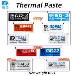 GD900 GD007 Thermal Conductive Grease Paste Silicone Plaster Heat Sink Compound Gray White For Cpu Computer GPU Cooling PS5 MB05