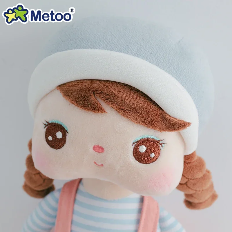 Metoo Morandi Angela Doll 42cm Plushie Kawaii Exquisite Collect Plush Toys Holiday Surprise Birthday Gift For Kids Girls