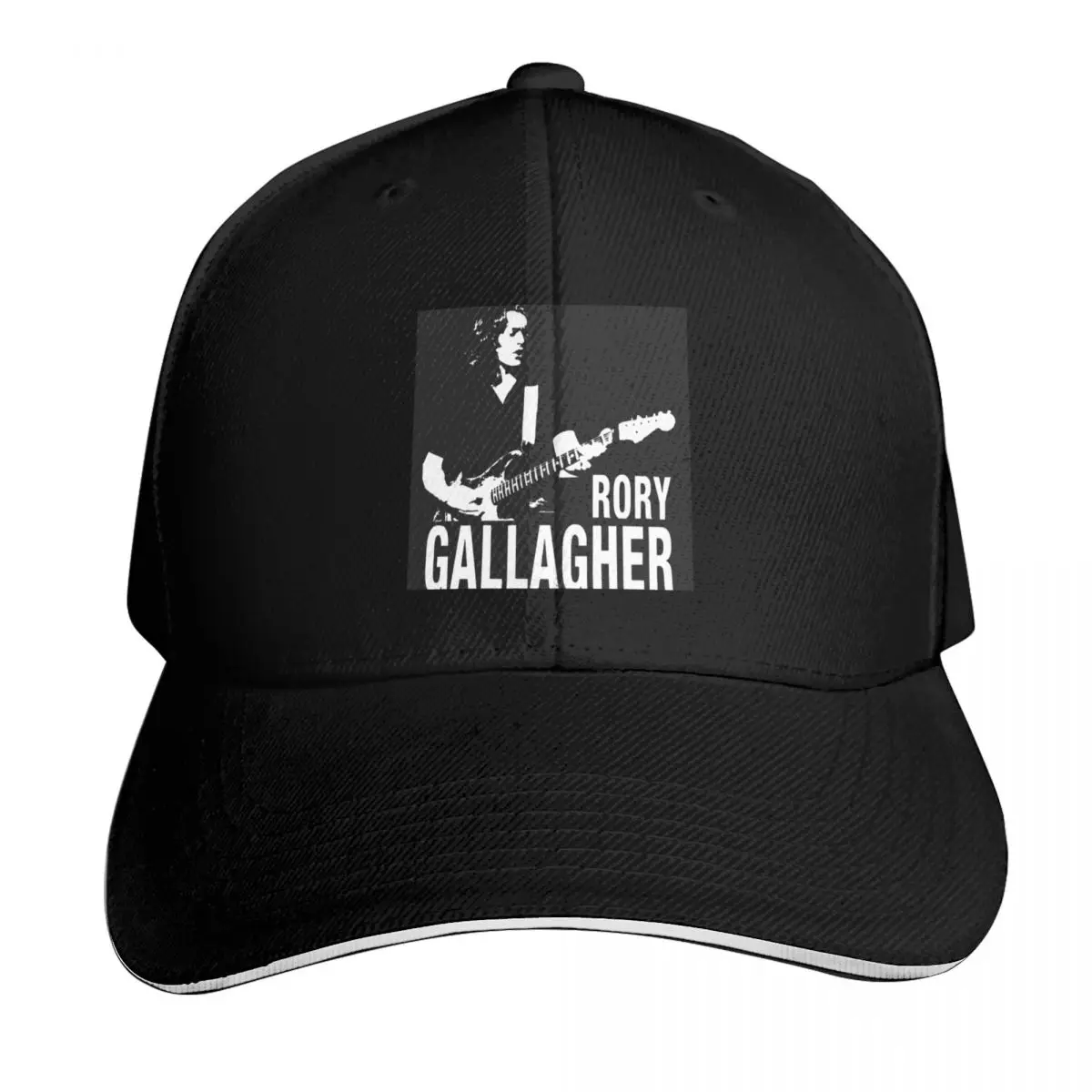 Rory Gallagher Classic Poster Baseball Cap Streetwear Hip Hop Trendy Vintage Retro Embroidered Lightweight Packable