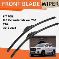 Double Rubber Car Wiper for MG Extender Maxus T60 T70 Front Blade Brushes Automobiles Parts Accessorie Windscreen Wiper Parts