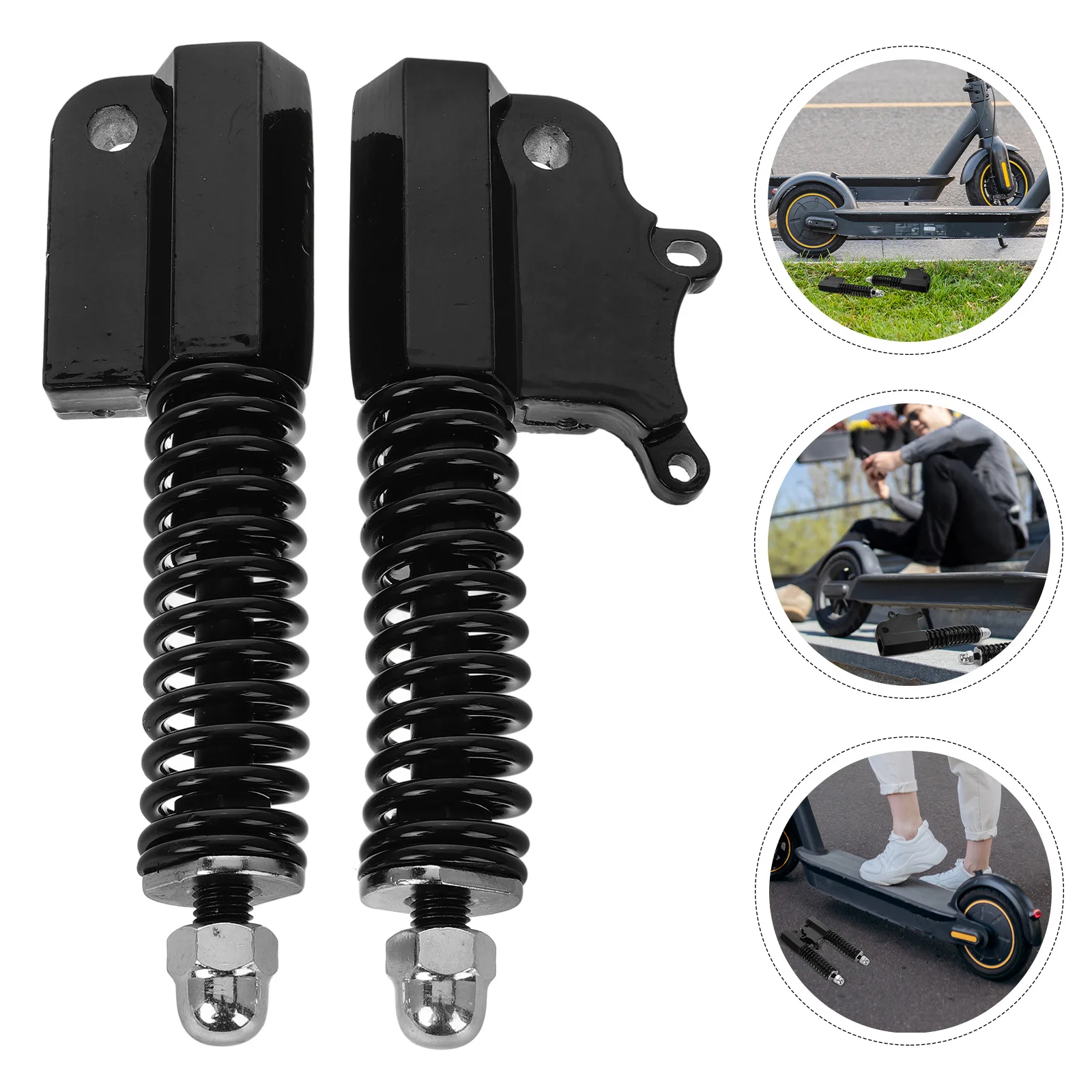 

Electric Scooter Front Shock Absorber Aluminum Alloy Front Suspension Kit for Compatible with Kugoo M4 Hydraulic