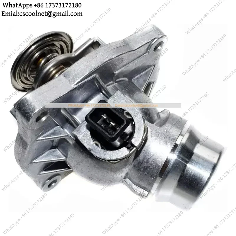 JS02 11531436386 Engine Coolant Thermostat Housing for 5 7 Series E39 540i E38 735i X5 E53 Cooling System Auto Parts