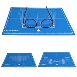 Glasses Frame Adjustment Lens Diameter Measurement Plate Optical Shop Test Card Accessory Glasses Progressive Lens Repair Tool